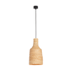 PENDANT LAMP NATURAL BRAIDED WHEAT 1XE27 (22171 Zambelis) - Zambelis
