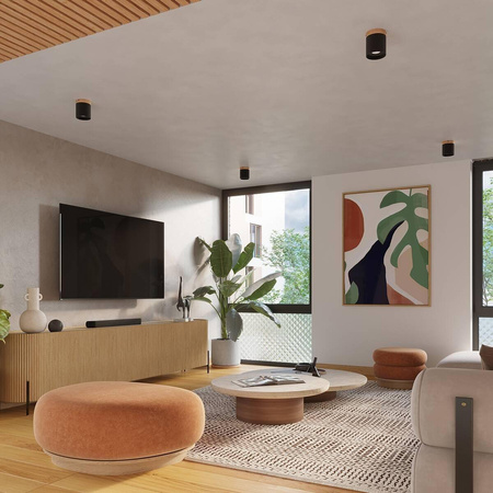 Plafon RIF czarny (SL.1349) - Sollux Lighting