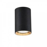 Oczko Manacor czarne/złoty ring 9cm (LP-232/1D - 90 BK/GD) - Light Prestige