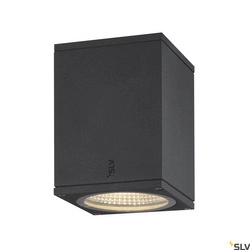 ENOLA SQUARE S, lampa sufitowa natynkowa LED outdoor, kolor antracytowy (1003420) - SLV