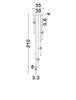 Lampa wisząca wewnętrzna URUBICHA (LE44691) - Luces Exclusivas