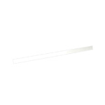25X5MM CUTTABLE PC COVER WHITE UNIT CUT 3M (20107-W Zambelis) - Zambelis