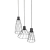Lampa wisząca MODESTO BLACK 3 listwa (10149) - TK Lighting