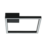 SCONCE 12W 3000K ALUMINUM&ACRYLIC CHIP, 3YEA GUARANTEE, DIMMABLE, SANDY BLACK (2029 Zambelis) - Zambelis