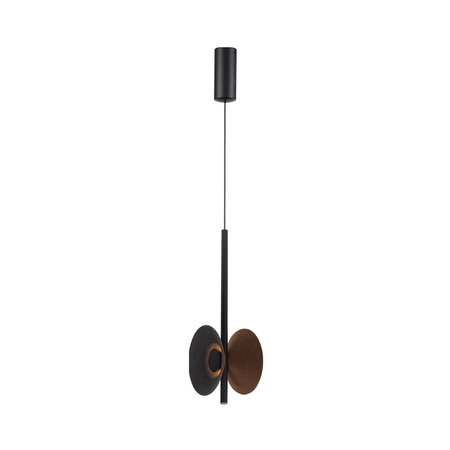PENDANT LED LIGHT 3X2W 3000K ACOUSTIC BROWN-GREY (23176 Zambelis) - Zambelis