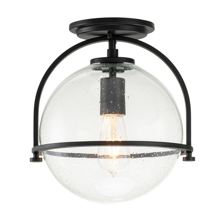 Lampa sufitowa Somerset - Czarny (QN-SOMERSET-F-C-BK) - Quintiesse