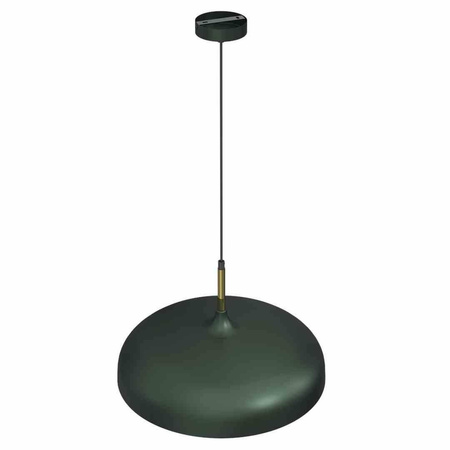 Lampa wisząca LINCOLN GREEN/GOLD 1xE27 45cm (MLP7900) - Milagro