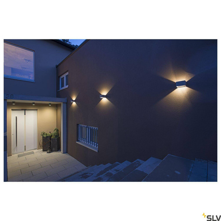 Nowoczesny plafon zewnętrzny SITRA CEILING LIGHT, okrągła, antracyt, GX53, max. 9W, IP44