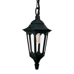 Lampa wisząca zewnętrzna Parish (PR9-BLACK) - Elstead Lighting