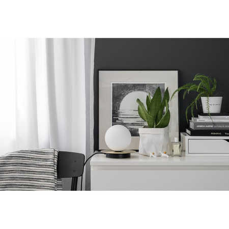 BORRA ST biała lampa stołowa (B1A111P1) - Ummo