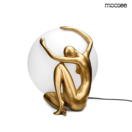 Designerska lampa podłogowa UOMO 50 złota (MSE1501100453) - Moosee