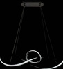 Lampa wisząca Marco Black LED (ML8116) - Milagro