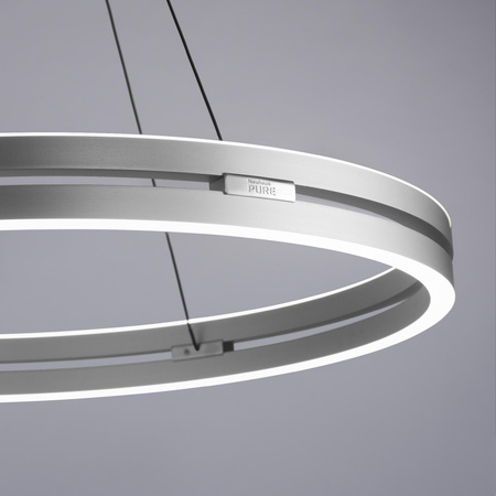 PURE E-LOOP LAMPA WISZĄCA ALUMINIUM (2551-95) - Paul Neuhaus