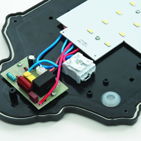 Kinkiet Halbury PIR 1lt wall IP44 7W (54553) - Saxby