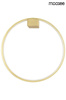 MOOSEE lampa ścienna CIRCLE WALL złota (MSE010400220) - Moosee