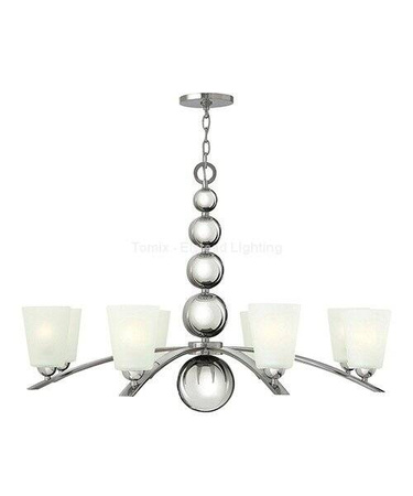 	 	 	  Lampa wisząca ZELDA kol. POLEROWANY NIKIEL (HK/ZELDA8 PN) - Hinkley - Elstead Lighting - żyrandol
