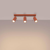 Plafon RING 3L ochra czerwona (SL.1508) - Sollux Lighting
