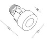 Lampa Wpuszczana POINT 880B (2880B1201) - Elkim Lighting