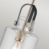 Lampa wisząca Kitner - 1 źródło światła - Polerowany nikiel (QN-KITNER-P-PN) - Quintiesse