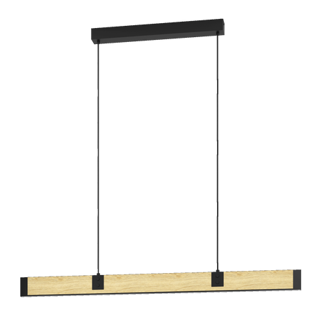 Lampa wisząca CAMINARRO czarna (390225) - EGLO