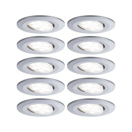 Zestaw Calla IP65 ściemnialna ruchoma 560lm 10x6,5W 230/12V Biały (PL99925) - PAULMANN