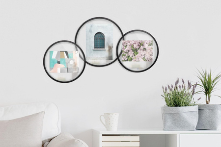 UMBRA ramka na zdjęcia INFINITY okrągła czarna (1012272-040) - Umbra