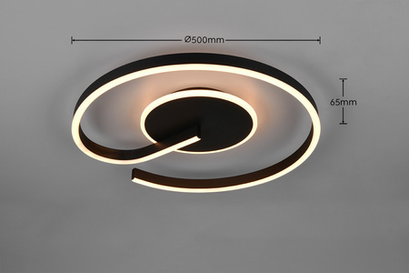 Geometryczna lampa przysufitowa CALLE (R63631132) - RL