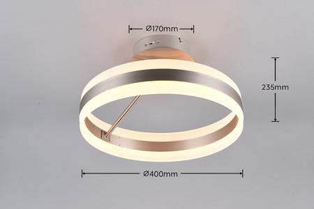 Geometryczna lampa przysufitowa DIOS (631410107) - Trio