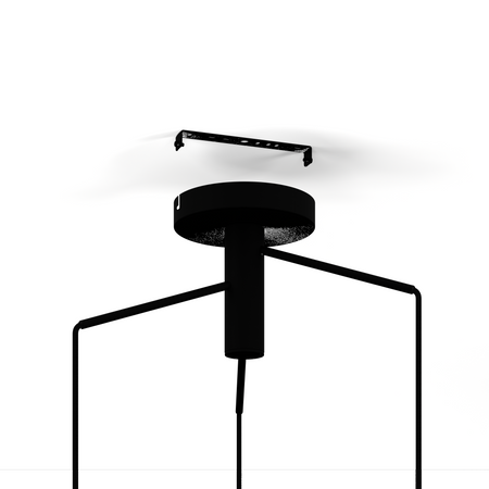 Lampa wisząca SKOURA czarna (39758) - EGLO