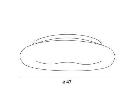 MAXLIGHT C0234 PLAFON DUO 47CM