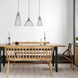 Lampa wisząca MODESTO WOOD SOSNA 3 listwa (10158) - TK Lighting
