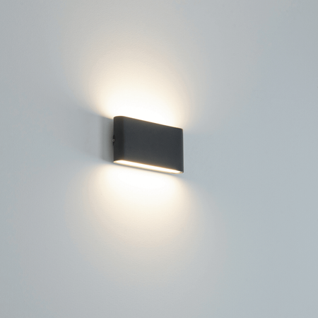 OUTDOOR WALL LIGHT LED 12W GRAPHITE (E239 Zambelis) - Zambelis