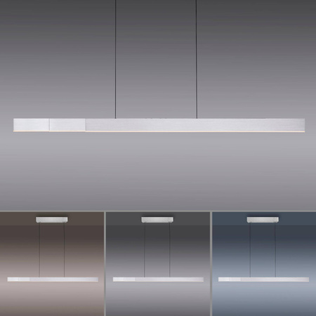 Lampa z płynną regulacją wysokości i szerokości PURE-MOTO-RISE ALUMINIUM (2545-95) - Paul Neuhaus