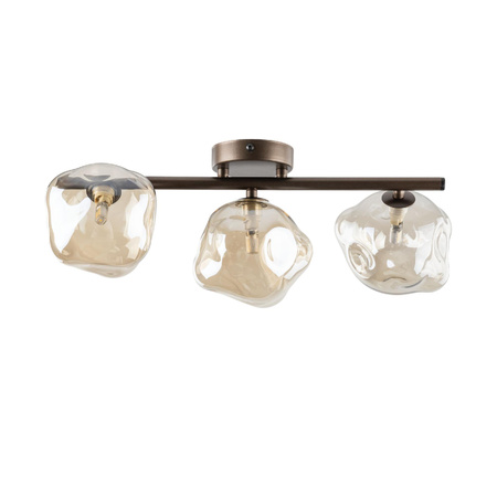 LAVA BROWN LAMPA SUFITOWA 3XG9 (11035) - TK Lighting