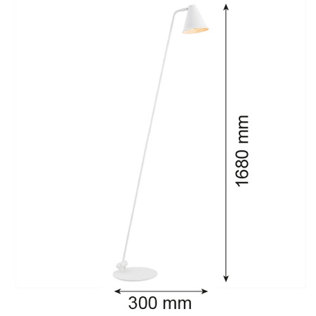Lampa podłogowa 1 pł. AVALONE (8001) - Argon