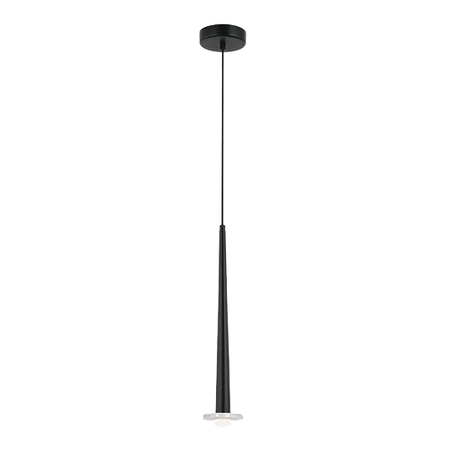 PENDANT LED LIGHT 3W 3000K ALUMINUM -MARBLE BLACK (22110 Zambelis) - Zambelis