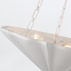 Lampa wisząca Martine - 3 źródła światła - Antyczna biel (QN-MARTINE-P-WHT) - Quintiesse