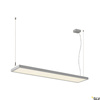 Ściemnialna lampa wisząca WORKLIGHT PRO 120 DALI, Touch, szara (1007470) - SLV