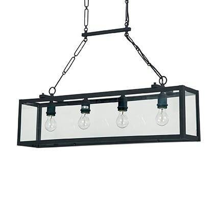 Lampa wisząca IGOR SP4 kol. czarny (092942) Ideal Lux - żyrandol