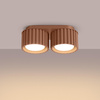 Plafon AURA 2 mocca Gx53 (SL.1808) - Sollux Lighting