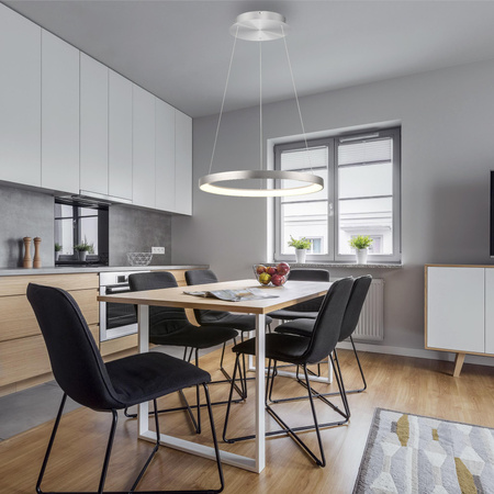 HOOP LAMPA WISZĄCA ALUMINIUM (2851-95) - Paul Neuhaus