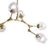 Lampa wisząca MODERN ORCHID-6 (ST-1232-6 GOLD transparent) - Step into Design