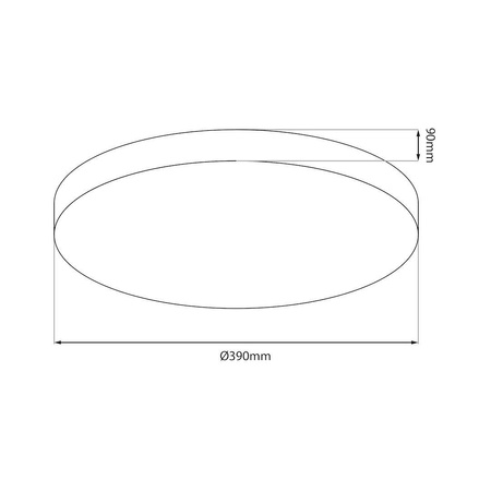 Plafon CLASSIC 3xE27 (ML1829) - Milagro