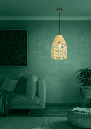 Lampa wisząca SAMBUCONA czarna (390237) - EGLO