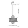 Żyrandol MARGOT CHROME 6xE14 (ML0408) - Milagro