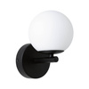 Lampa ścienna łazienkowa GOVE LED 5W 400lm 3000K IP44 230V czarny matowy / metal / szkło (PL71074) - PAULMANN