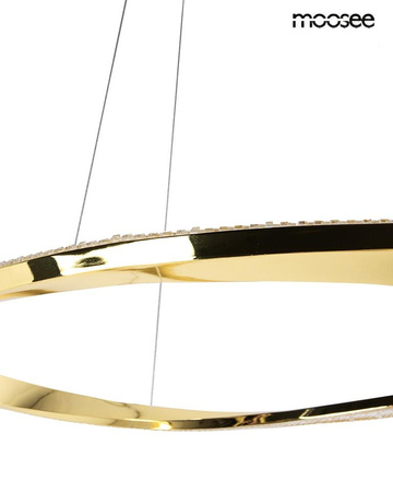 MOOSEE lampa wisząca ANILLO 2 złota (MSE1501100599) - Moosee