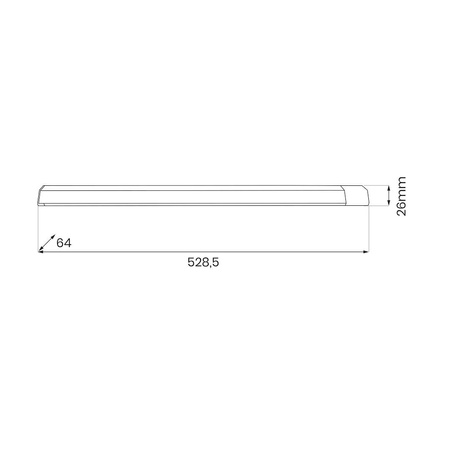 Lampa Podszafkowa Dual 18W 4000K (EKB1677) - Eko-Light