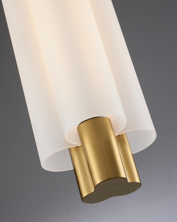 Lampa wisząca OSMO-1 LED złota 38 cm (ST-15038P-1) - Step into Design
