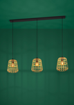 Lampa wisząca MONTEZUELO czarna (390153) - EGLO